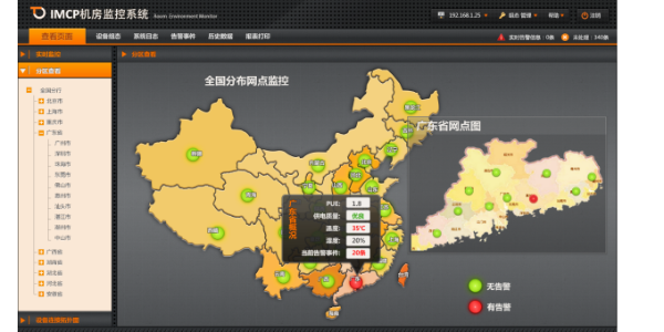 機(jī)房動力環(huán)境監(jiān)控系統(tǒng)